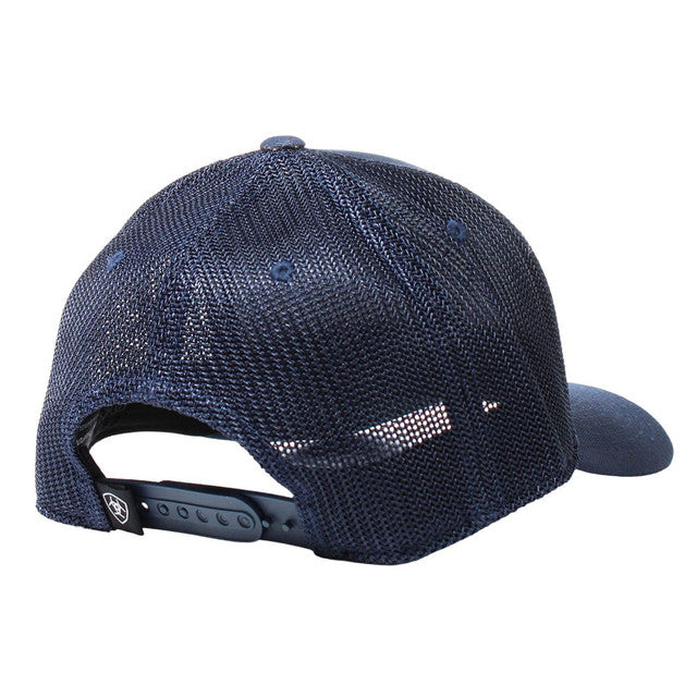 Ariat Mens Navy FlexFit 110 Cap with Stitched Ariat Logo A300063903