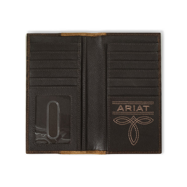 Ariat Mens Tan Suede Wallet  A3560808