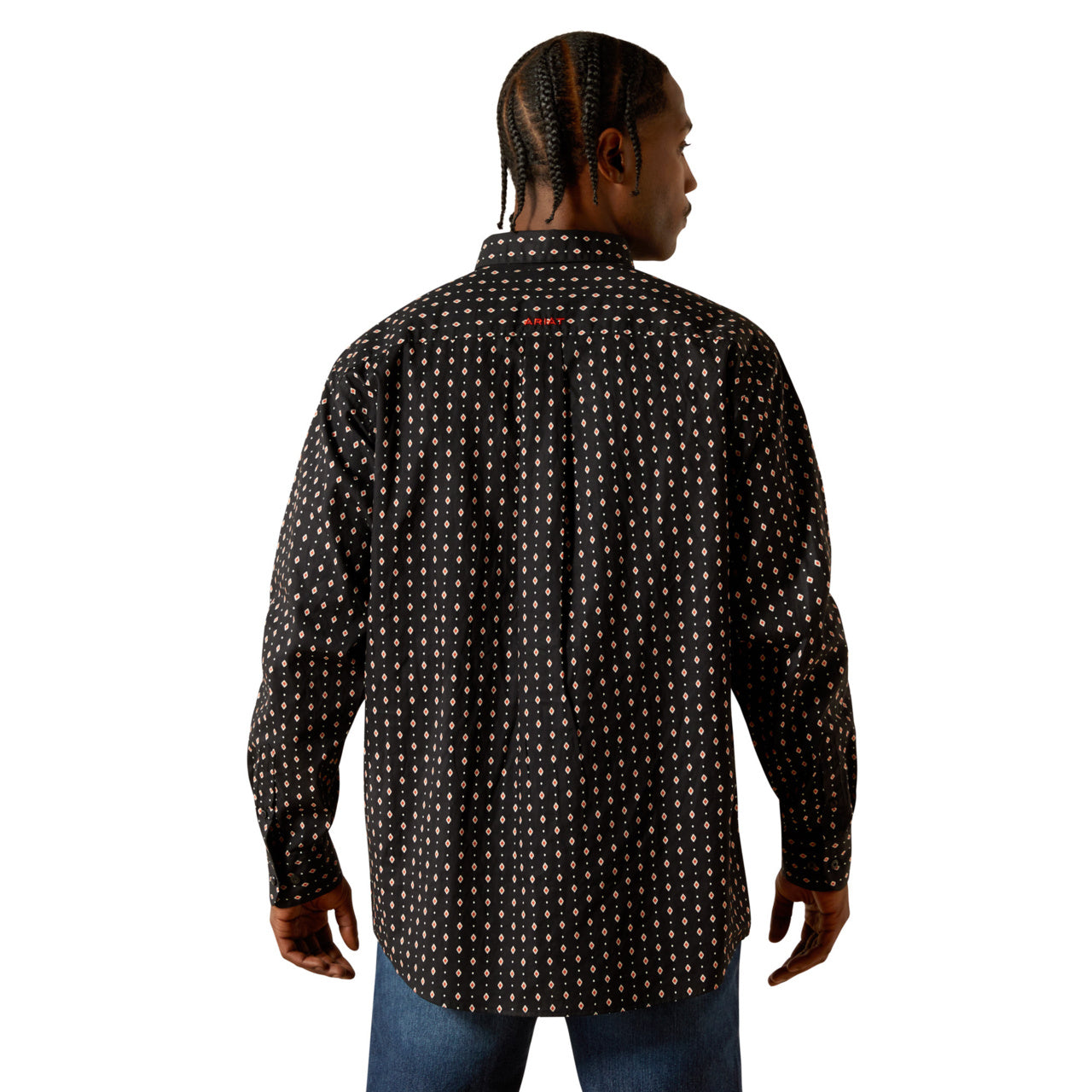 Ariat Mens Thorin Long Sleeve Shirt Black 10062182