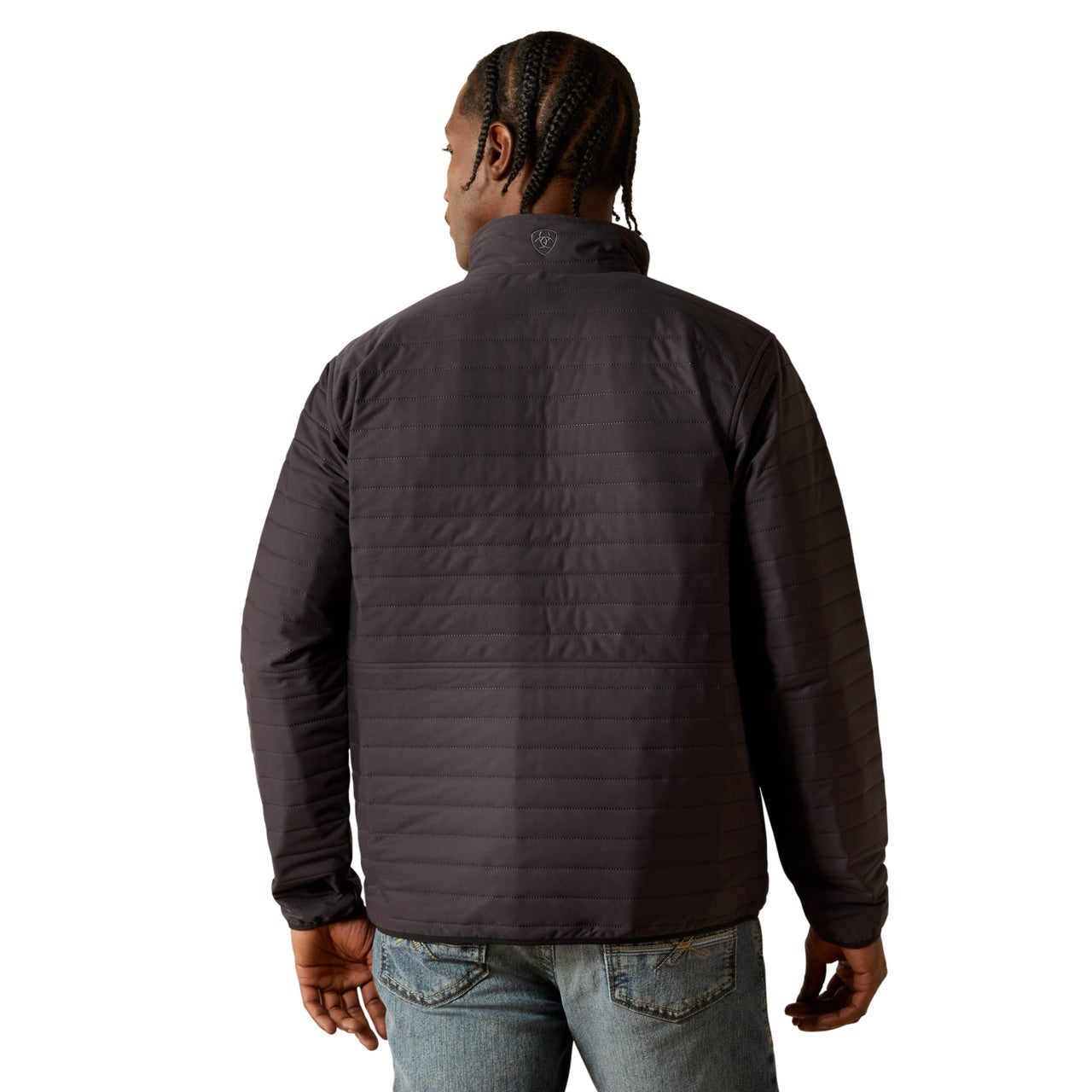 Ariat Mens Wylie Full Zip Jacket Dark Grey - 10062262