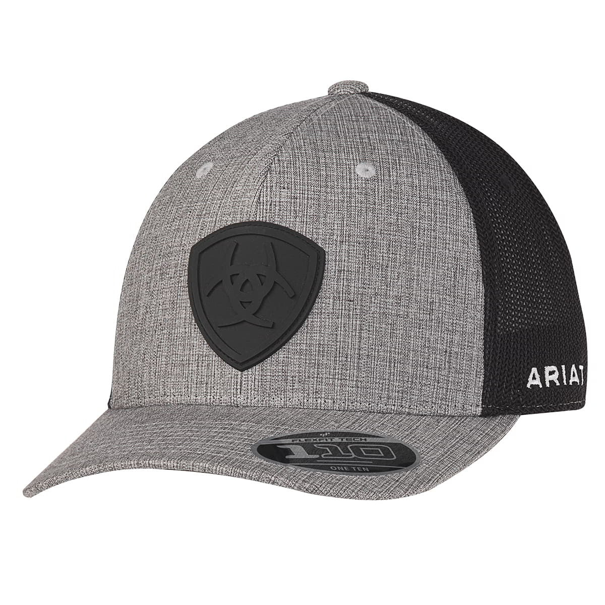 Ariat Rubber Logo Patch Charcoal Baseball Cap A300054007