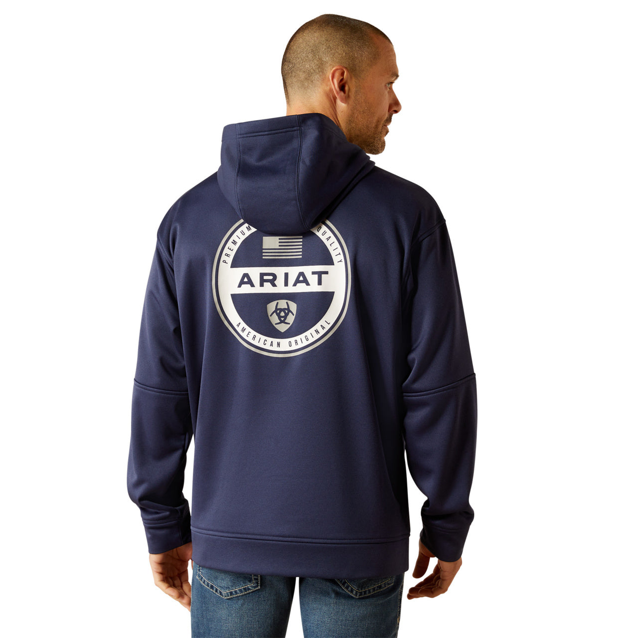 Ariat Tek Fleece 2.0 American Circle Hood 10052518