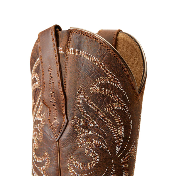 Ariat Women's Sassy Brown Heritage Stretch fit J Toe Western Boots 10051051