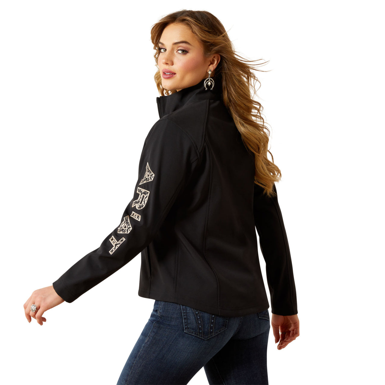 Ariat Women's Southwest Logo Softshell Jacket 10062308