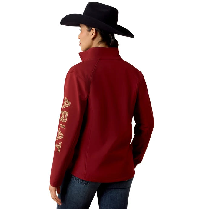 Ariat Women's Logo Softshell Jacket Syrah 10079873