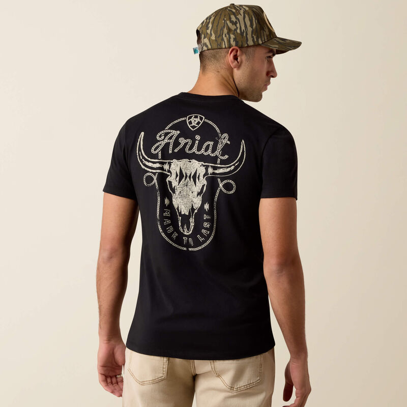 Ariat Men's RoughStock Cattle Short Sleeve T-Shirt 10080688