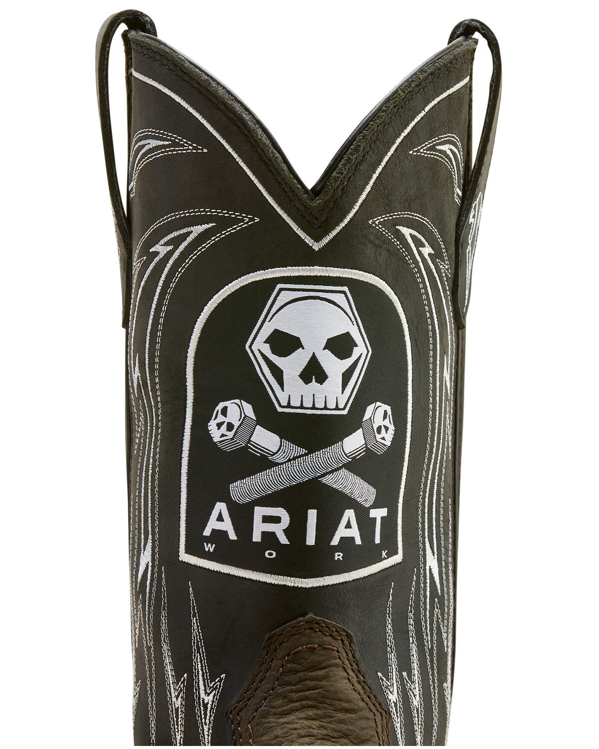 Ariat Men's WorkHog® XT Bolt Skull H20 Waterproof Work Boots 10074286