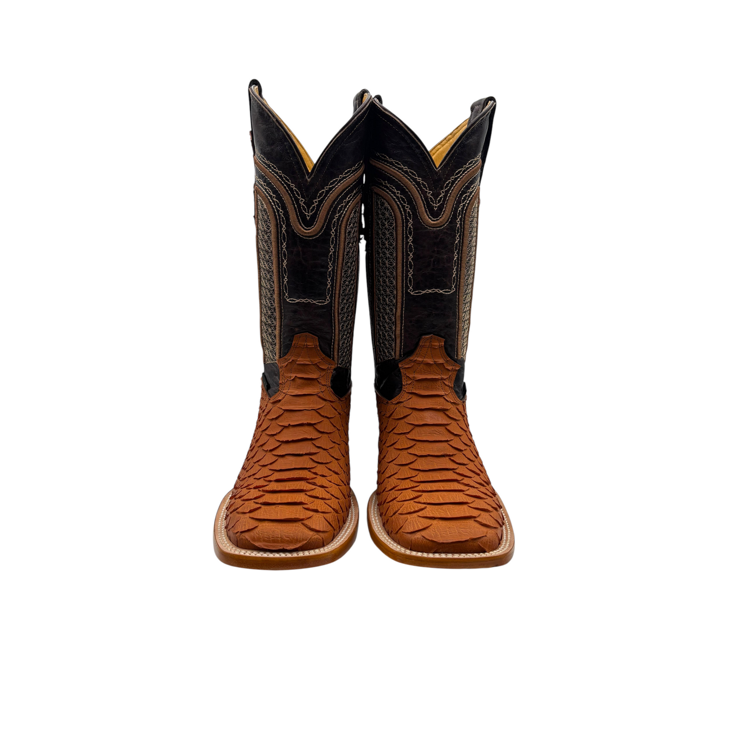 Cowboy City Mens Western Boot Miel Matte Finish