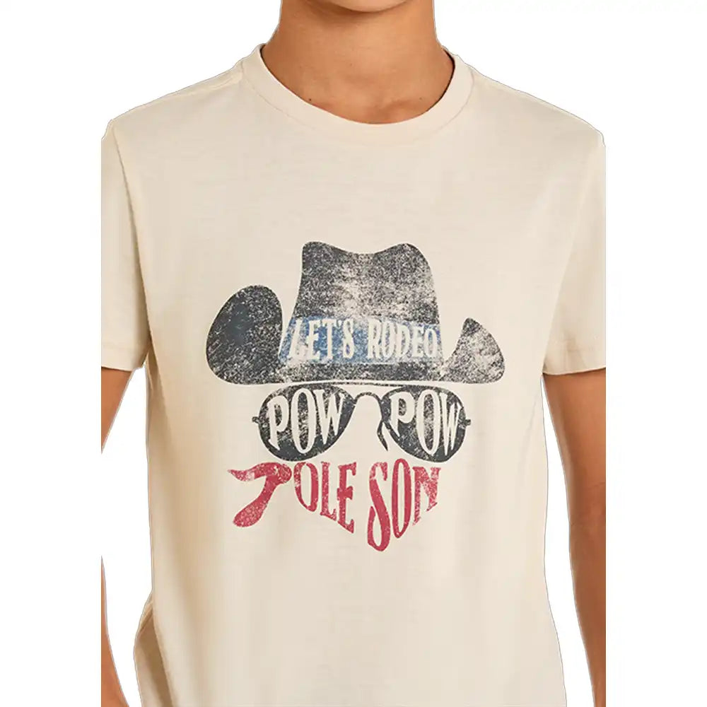 Rock & Roll Boys Dale Brisby Pow Pow Graphic Tee BB21T07452