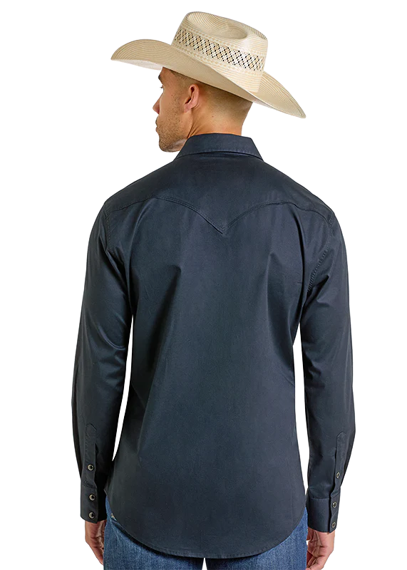 Rock and Roll Denim Modern Fit Black Long Sleeve BMN2S05132