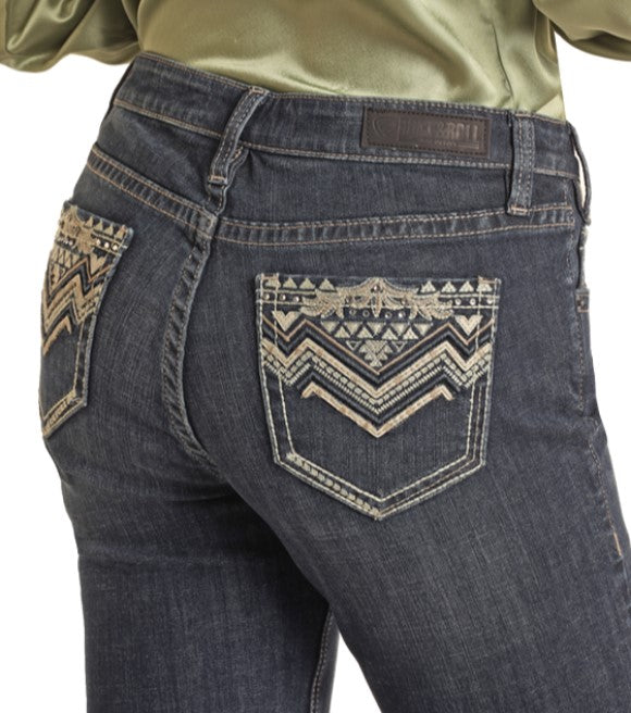 ROCK & ROLL MIDRISE BOOTCUT DARK VINTAGE JEAN BW4MD02326