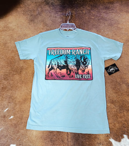 Freedom Ranch FR237 Bison S/S Tee