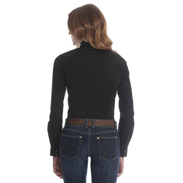 Wrangler Women Shrits Black 10LW1002X
