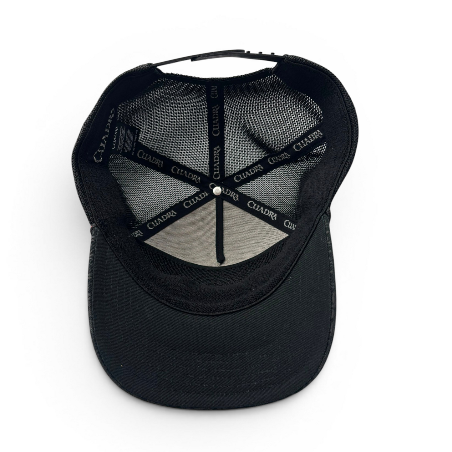 Cuadra Men Black Cap Alligator CP004