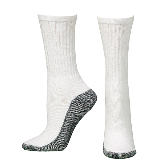 Boot Doctor Men's Super Crew 3 Pack White Socks 0498805