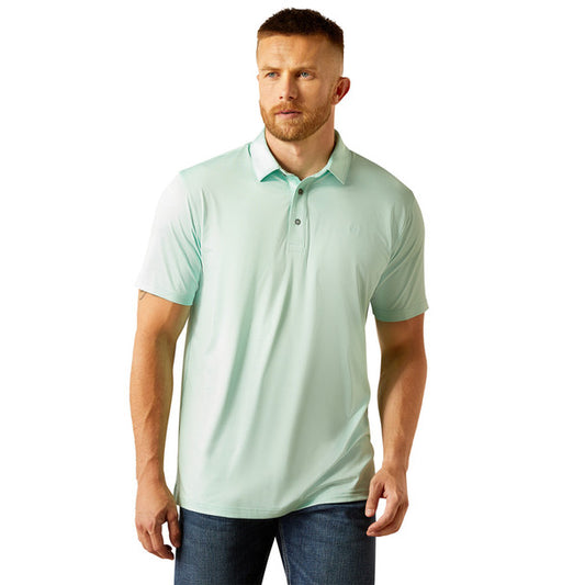 Ariat Menscharger 2.0 Fitted  Parasail Polo Tek 10058779