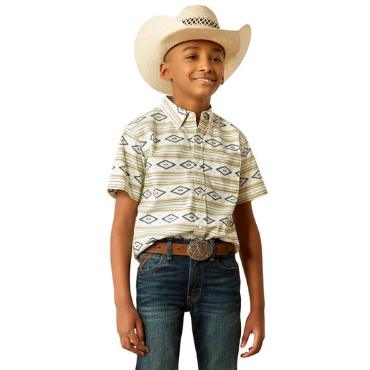 Boy's Ariat Christopher Classic Fit Button Down Shirt #10054783