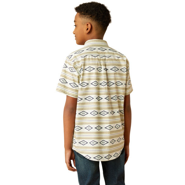 Boy's Ariat Christopher Classic Fit Button Down Shirt #10054783