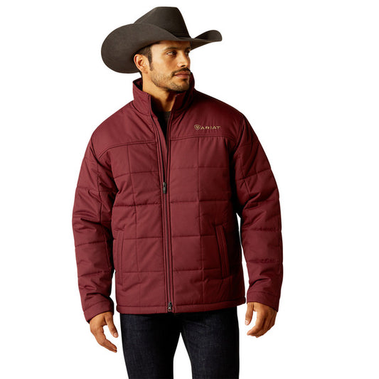 ARIAT CRIUS INSULATED WINDSOR WINE - MENS JACKET - 10052868
