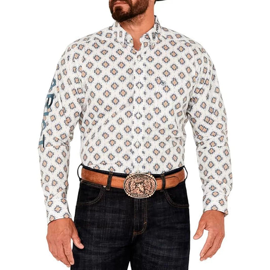 Ariart Mens Team Warner Clssc Long Sleeve White 10046328