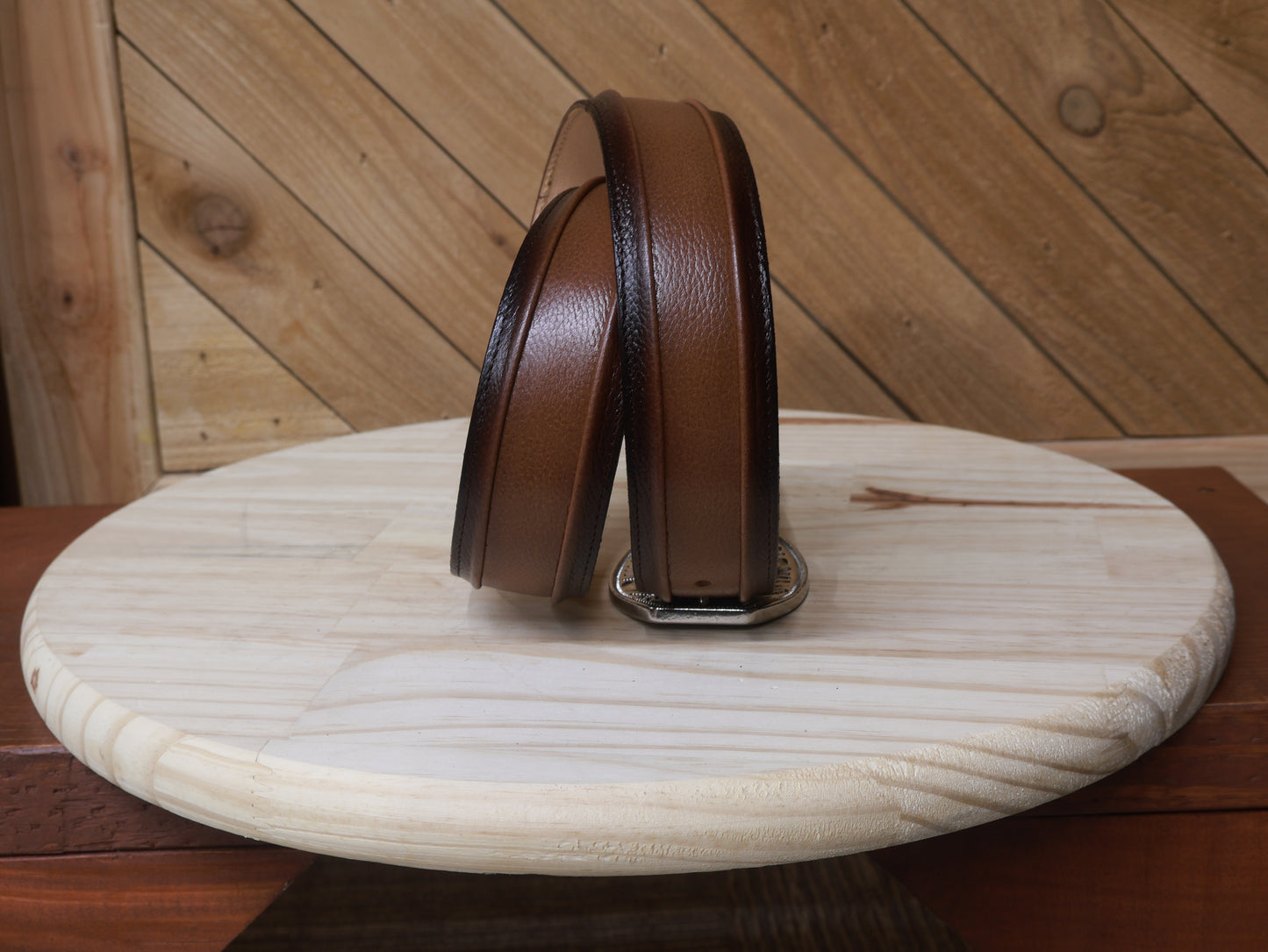 Cowboy City Genuine Leather Western Belt – Brandy – FB1216 – 1 3/4"