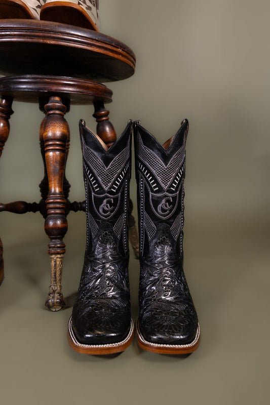 Cowboy City Men Boots Bulldog Cincelado Black 6510251702