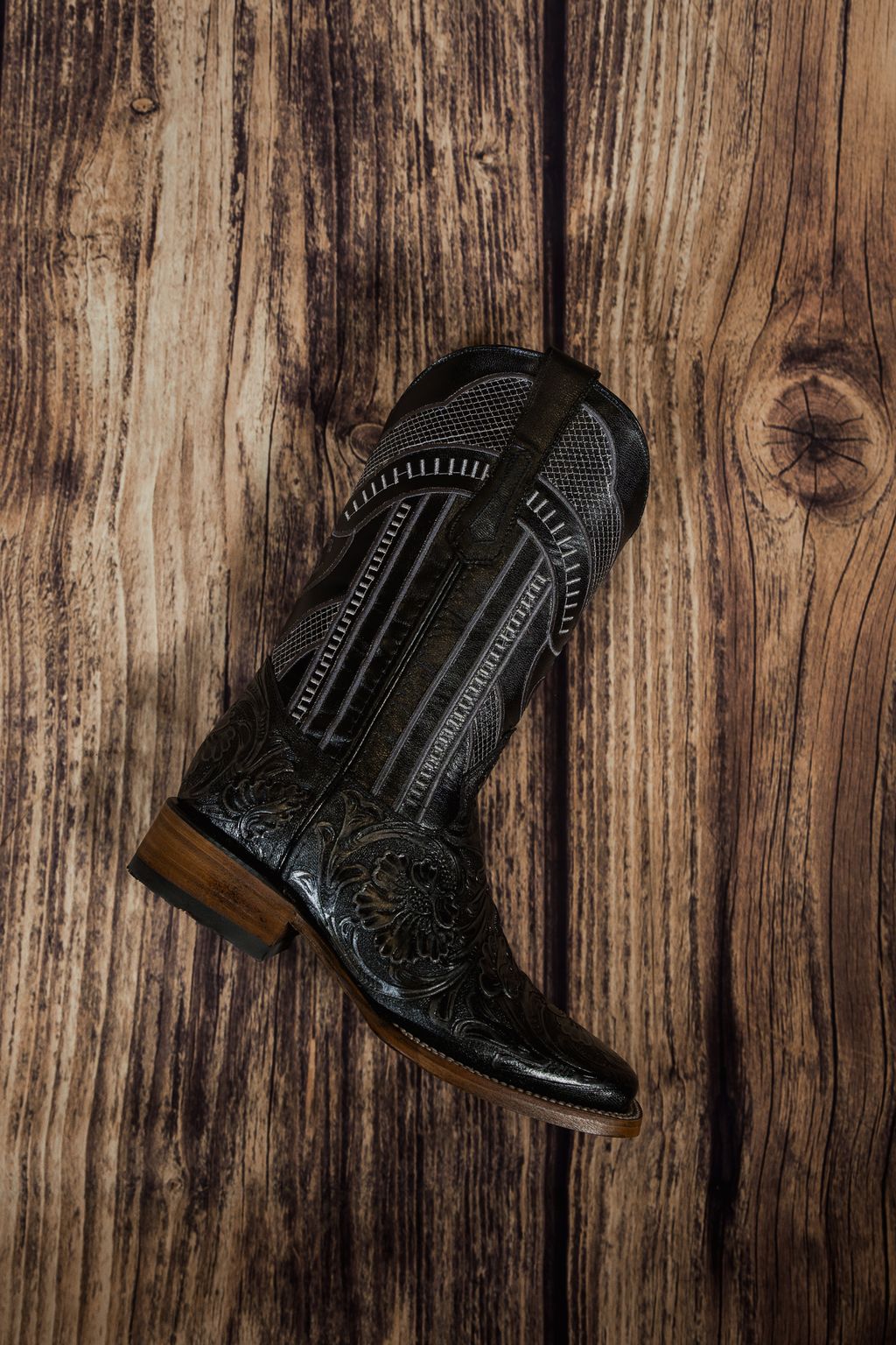 Cowboy City Men Boots Bulldog Cincelado Black 6510251702