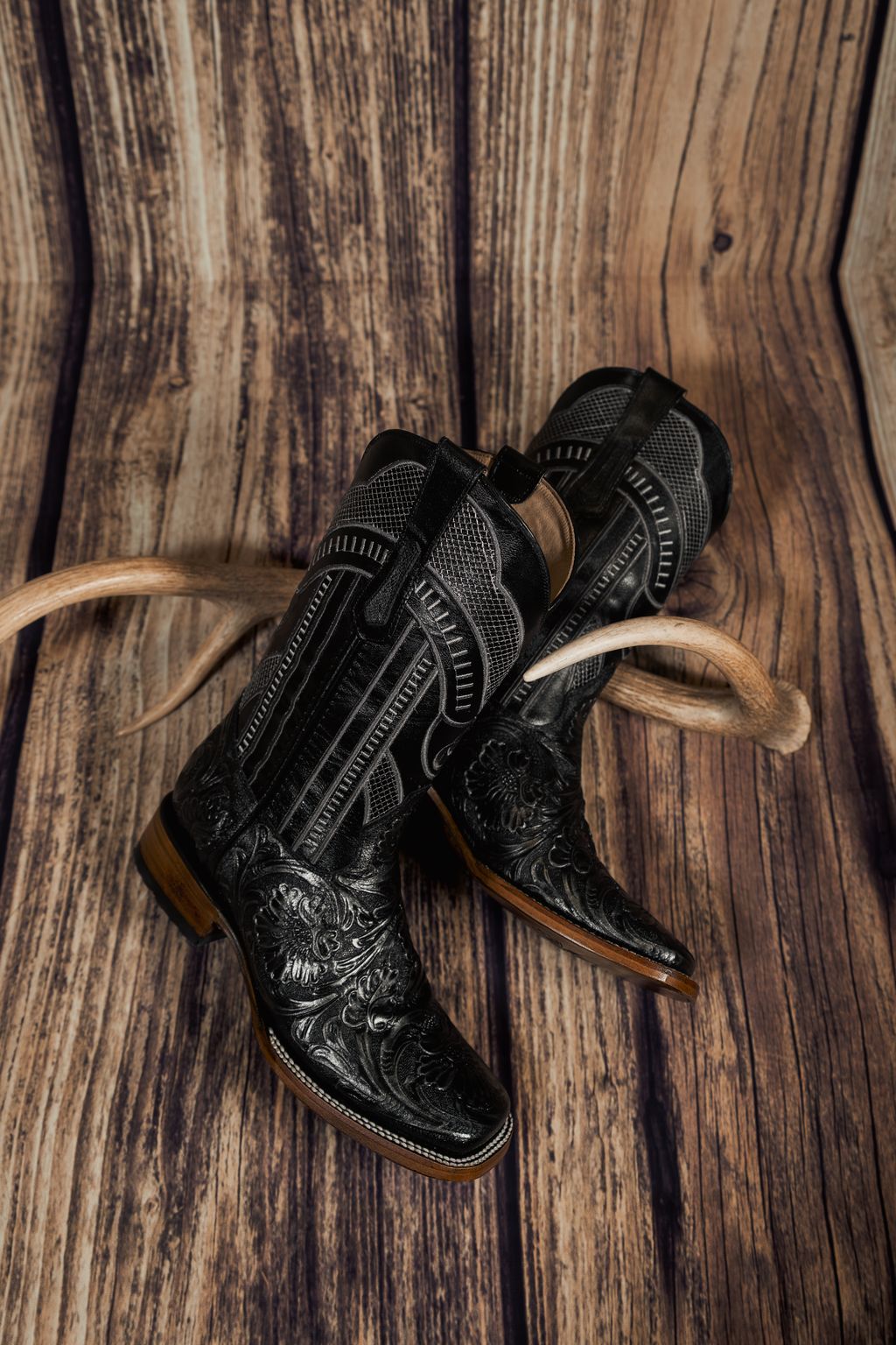 Cowboy City Men Boots Bulldog Cincelado Black 6510251702