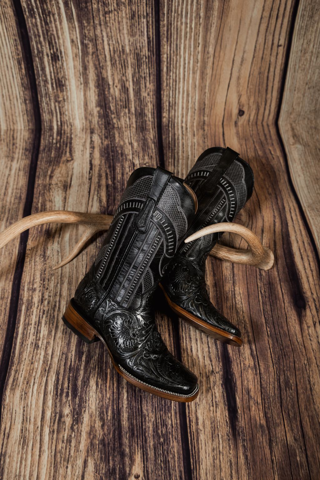 Cowboy City Men Boots Bulldog Cincelado Black 6510251702