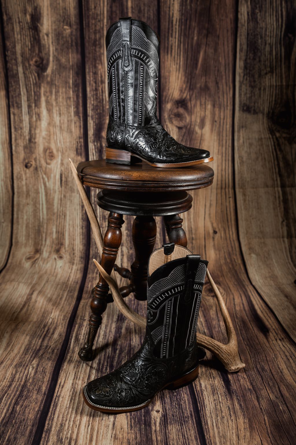 Cowboy City Men Boots Bulldog Cincelado Black 6510251702