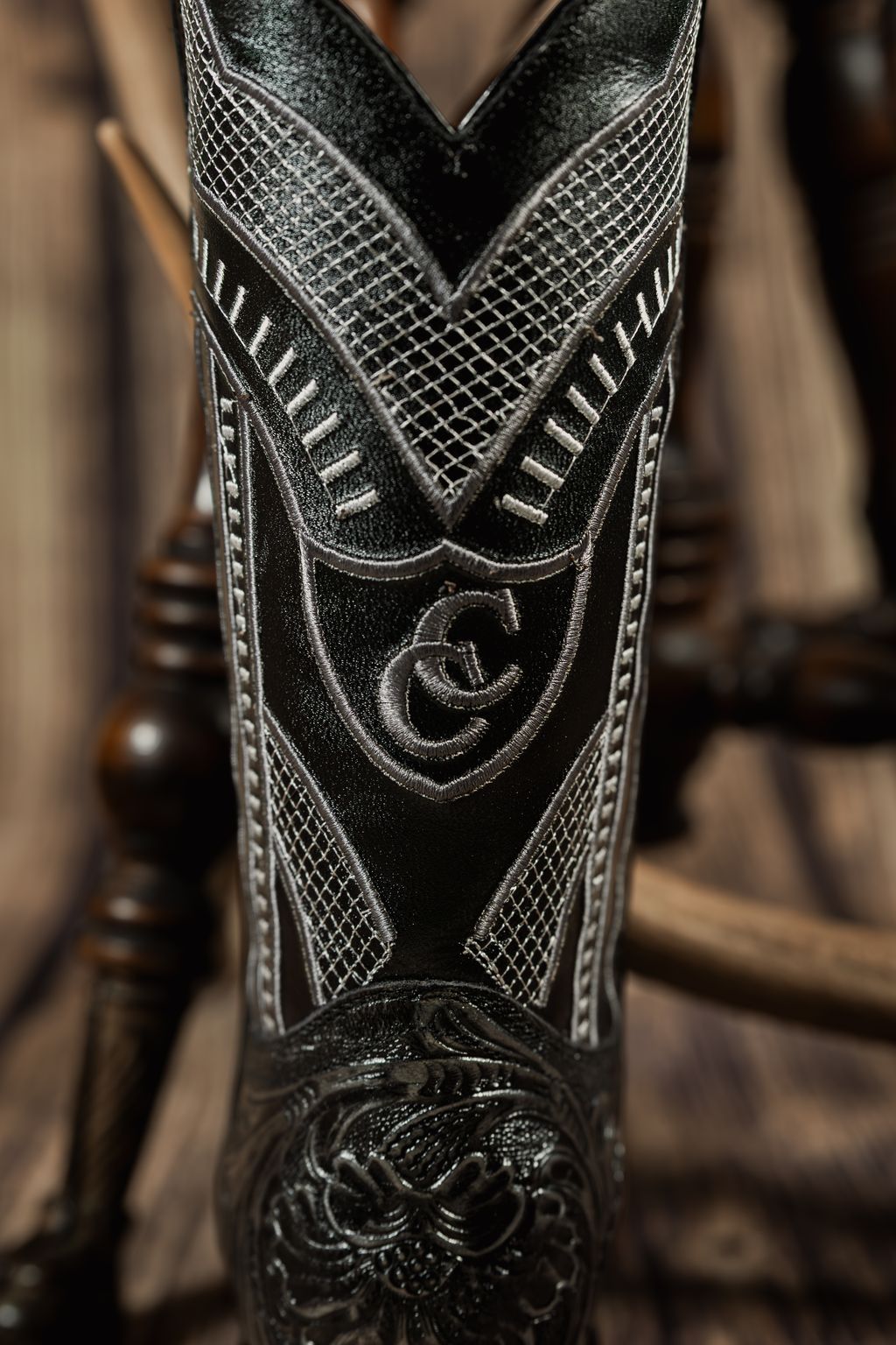 Cowboy City Men Boots Bulldog Cincelado Black 6510251702