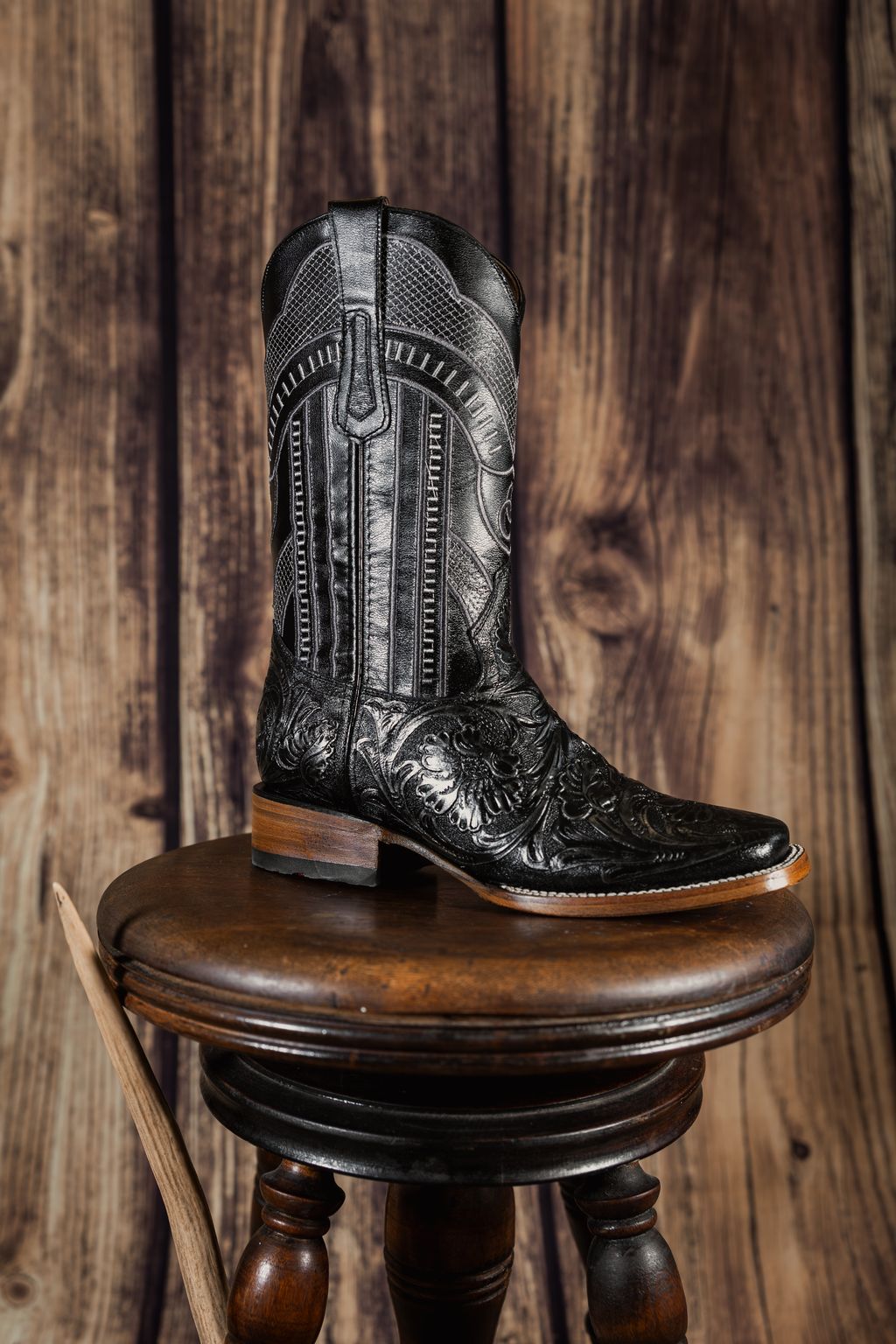 Cowboy City Men Boots Bulldog Cincelado Black 6510251702