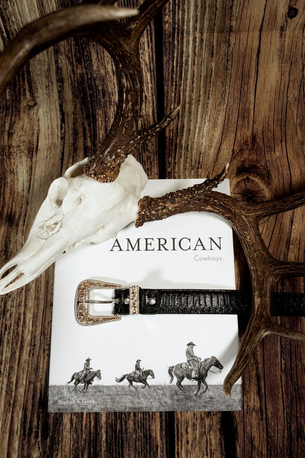 Cowboy City Men's Black Clone Python Belt