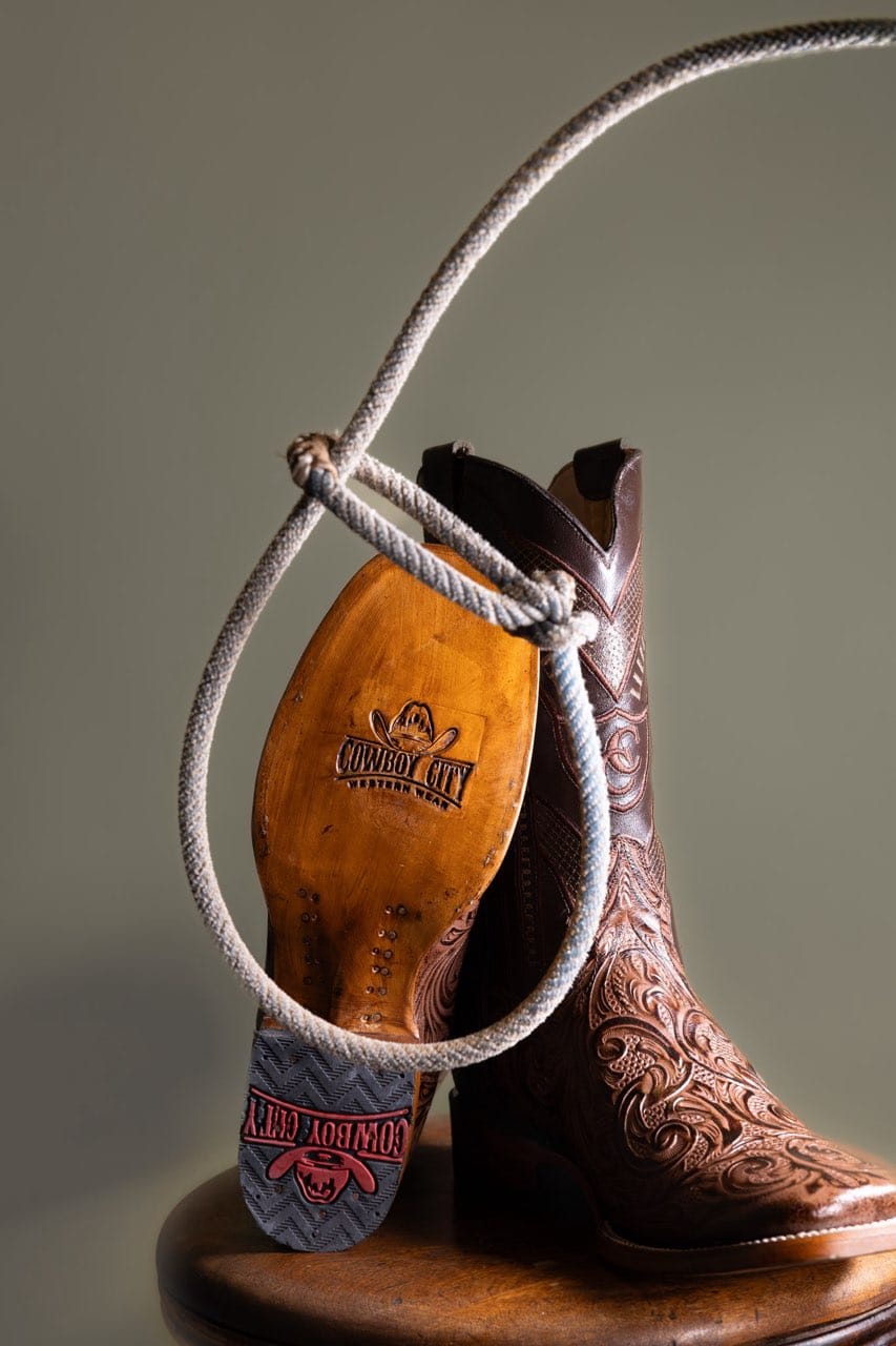 Cowboy City Men Boots Bulldog Cincelado Tabacco 6510251901