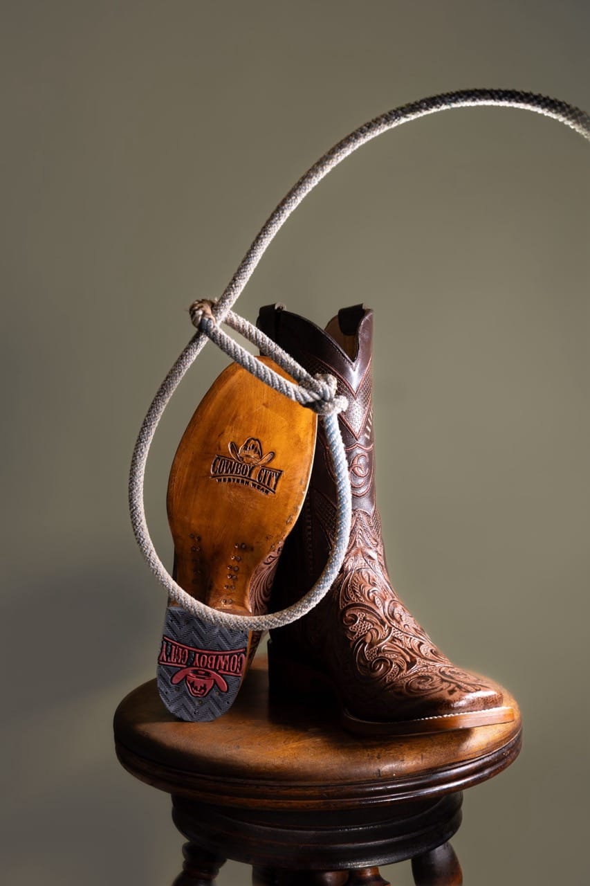 Cowboy City Men Boots Bulldog Cincelado Tabacco 6510251901