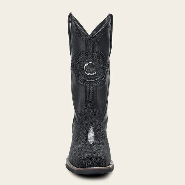 Cuadra CC221 Men Stingray Western Boot Black (EE Wide)