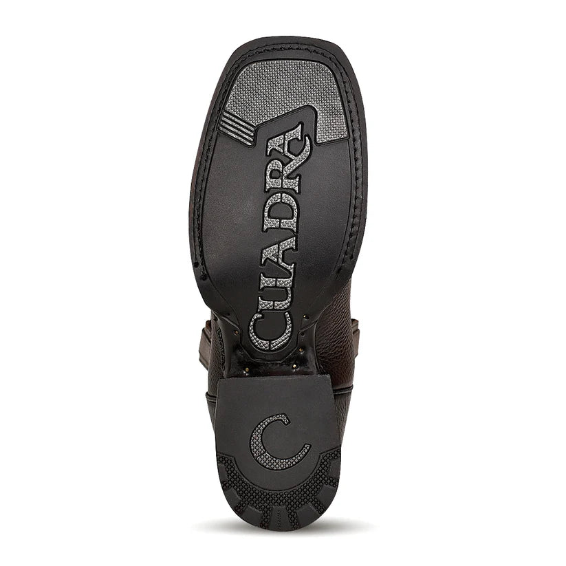 Cuadra CU656 Men's Satro Laser & Embroidery Square Toe Western Boots