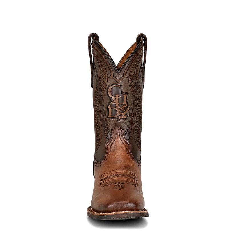 Cuadra CU656 Men's Satro Laser & Embroidery Square Toe Western Boots