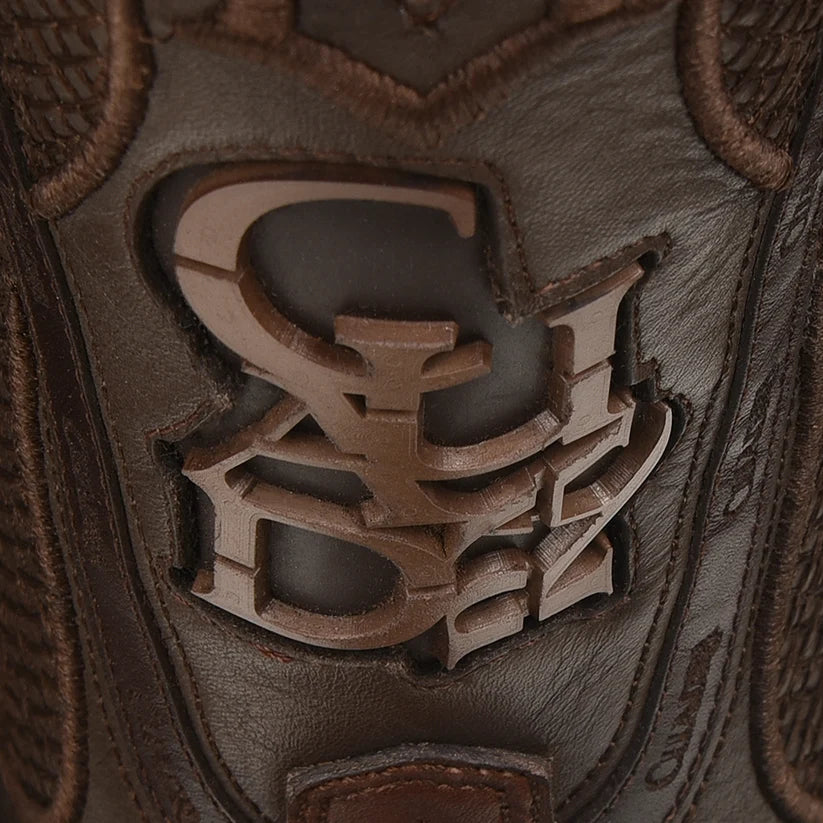 Cuadra CU656 Men's Satro Laser & Embroidery Square Toe Western Boots