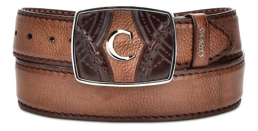 Cuadra Deer Belt Almond BC202