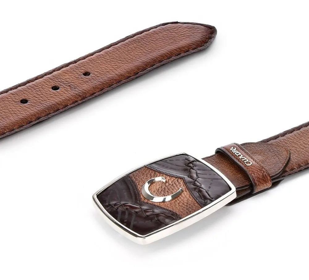 Cuadra Deer Belt Almond BC202