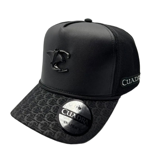 Cuadra Men Black Cap Stingray CP015