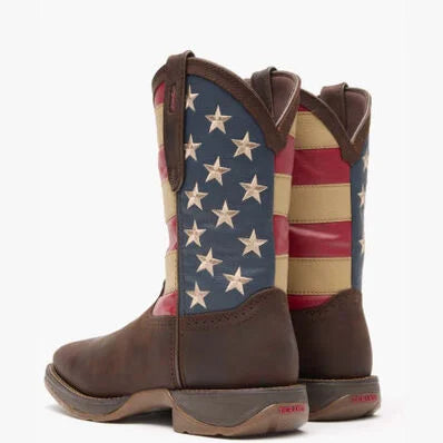 Durango Men's Rebel American Flag Work Boots - DB5554