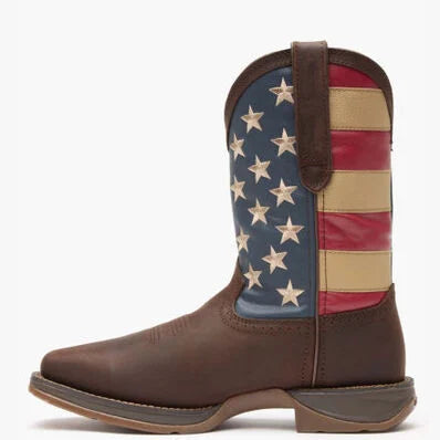 Durango Men's Rebel American Flag Work Boots - DB5554