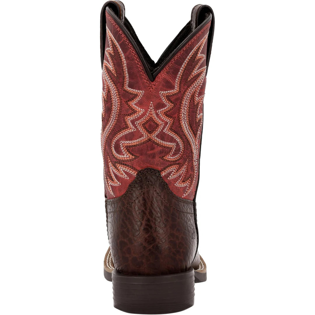 Durango Little Shyloh Dynamite Red & Mahogany Western Boot DBT0251C
