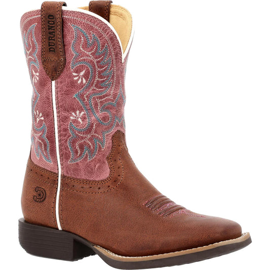 DURANGO GIRL'S SHYLOH LITTLE  8 INCH SQUARE TOE DBT0254