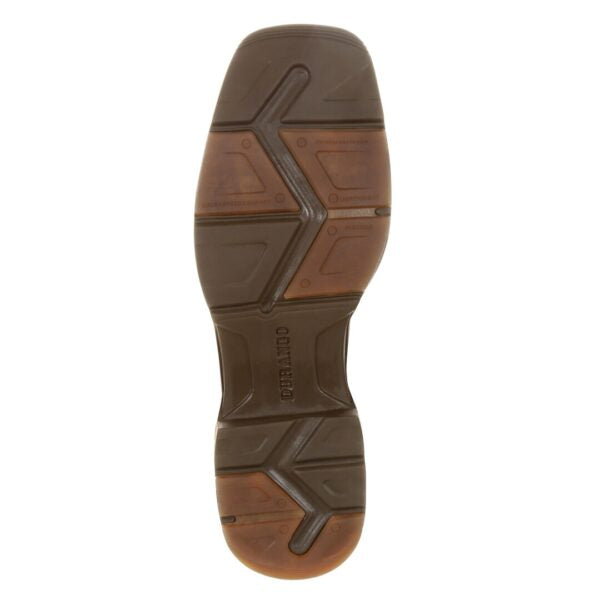 Durango Men’s Ultra-Lite 12″ Square Toe WP Western Boot- Brown- DDB0137