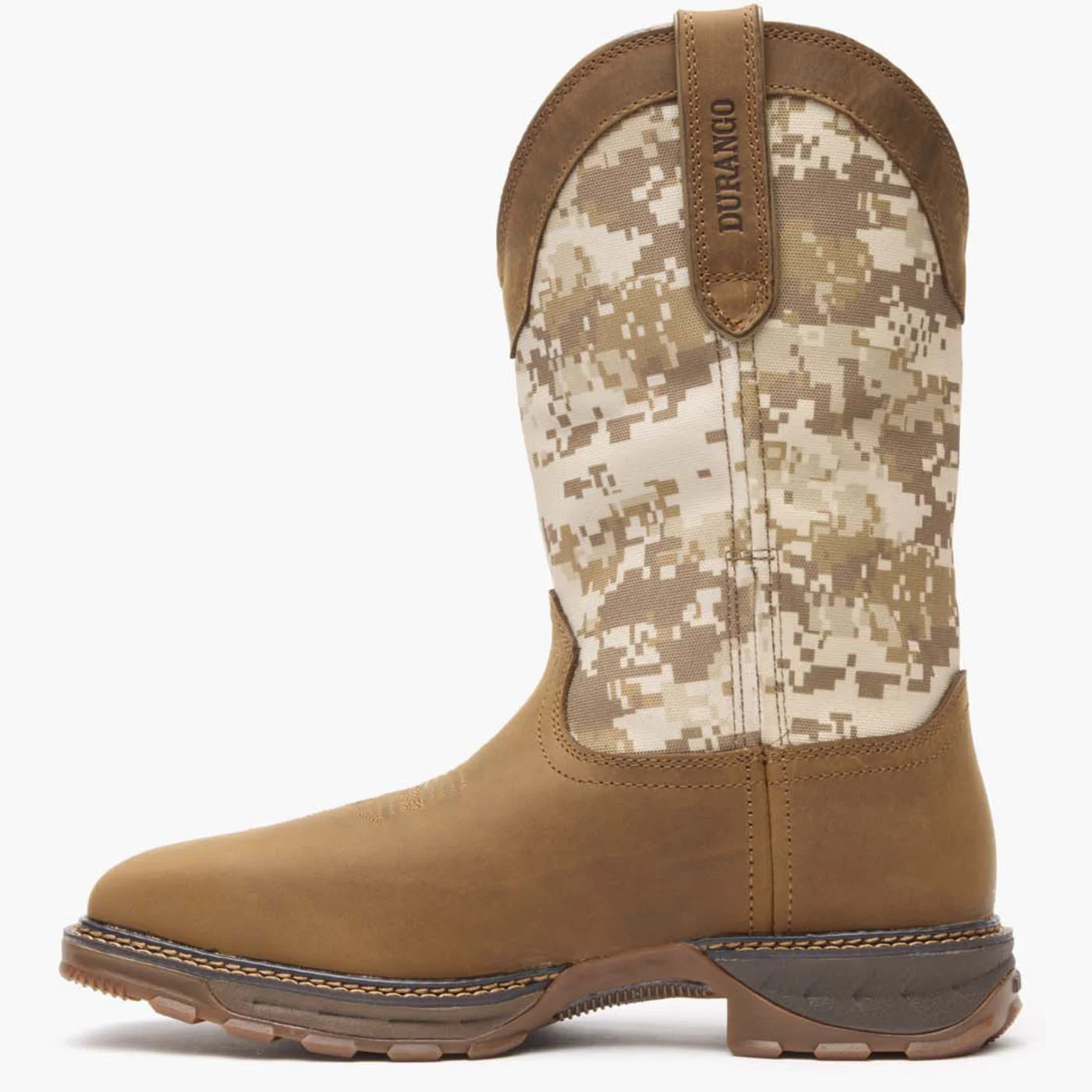 Durango Maverick XP Men's Dusty Brown Steel Toe Waterproof Western Work Boots DDB0207