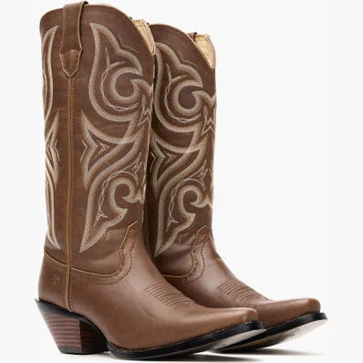 Durango Crush Women's 13” Western Boots DRD0451 Milk Chocolate