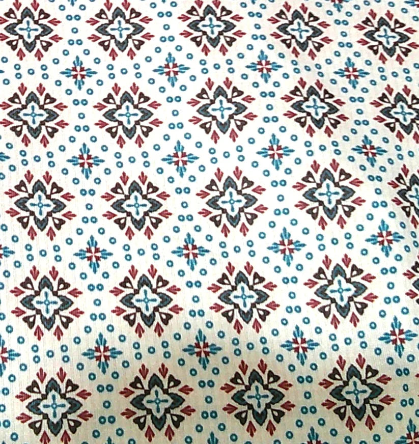 Rock & Roll Men's Medallion Printed Polo BM51T07281